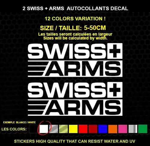 Swiss arms autocollant - arms,