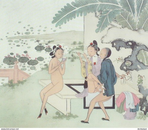 Estampe chinoise claude tchou - estampe,
