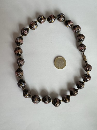 Collier perles murano ancien - collier,