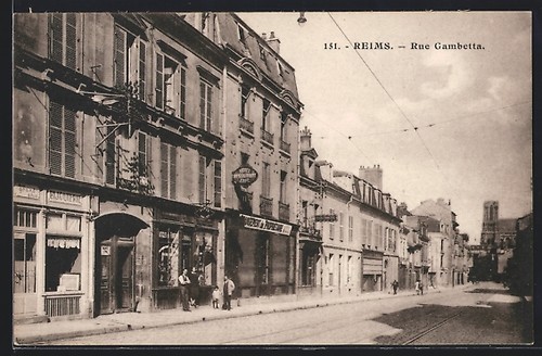 Cpa reims rue - cpa,