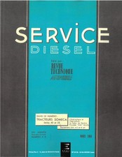 SOM 40 55 Revue Technique Agricole Fiat Someca Etat - NEUVE PORT Reduit France
