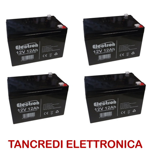 Batteries plomb 48v 12v 12ah - 4,