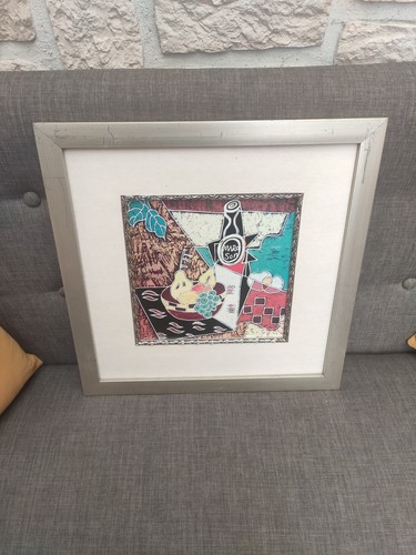 Ancien tableau huile - tableau, sur