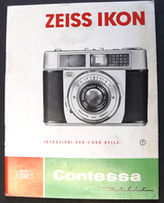 MODE D'EMPLOI / INSTRUCTIONS FOR USE : ZEISS IKON CONTESSA  MATIC - OCTOBRE 1960