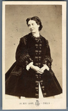 CDV 1870 Maria Favart actrice