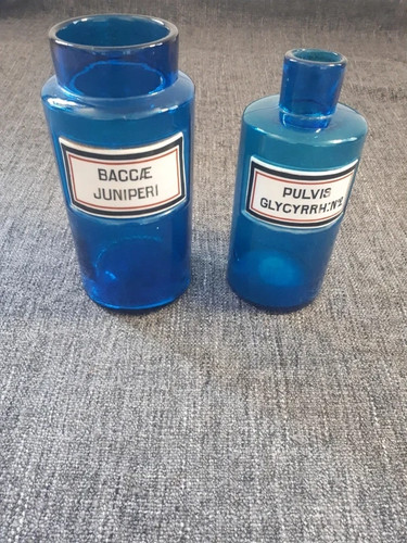 Paire flacons pharmacie - paire,