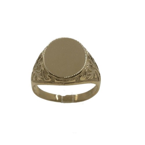 Bague homme 18k plaque - homme, or