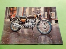 36 ) BELLE carte postale vintage d epoque  MOTO HONDA CB 500 FOUR  BEL ETAT