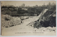 CPA - 91 - LA VILLE DU BOIS - un coin de la carriere