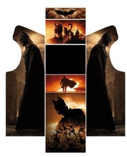 Stickers Borne Arcade (Mame ou Euro ou Personnalisé) - Batman Begin