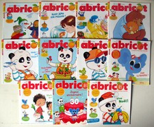  "ABRICOT"  Lot de 11 Magazines- N° 328 à 338 - Année 2017 - FLEURUS - 3 à 5 ans