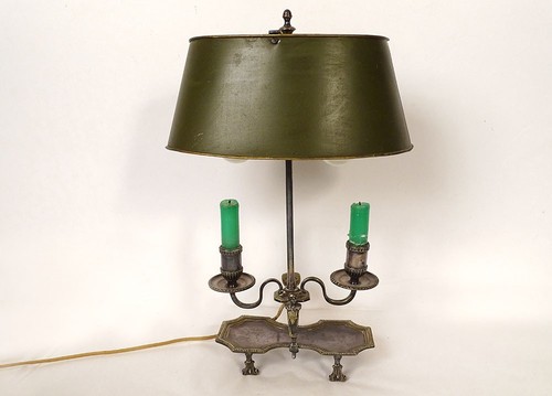 Lampe bouillotte feux bronze - bouillotte, 2
