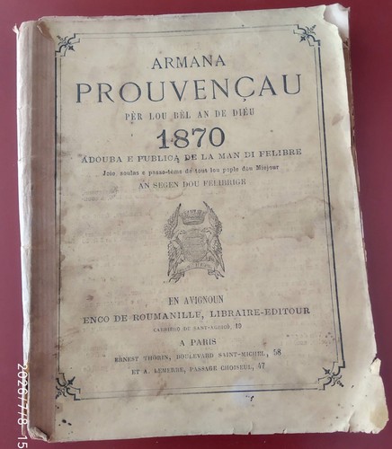 Armana prouvencau 1870 - ,