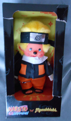 Peluche monchhichi kiki - monchhichi, naruto