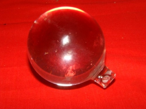 Boule cristal lisse tenon - boule,