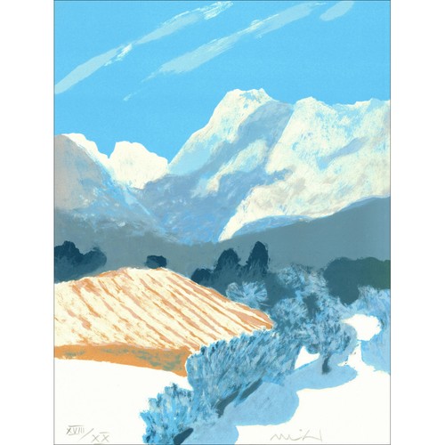 Mühl roger lithographie - mÜhl,