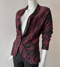 Veste Noire & Bordeaux Desigual By Christian Lacroix