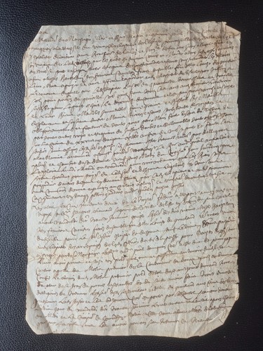 Document ancien manuscrit - document,