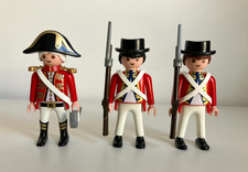 PLAYMOBIL -   Ensemble de 3 marins britanniques  19ième - Empire
