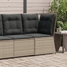 Banc inclinable de jardin avec