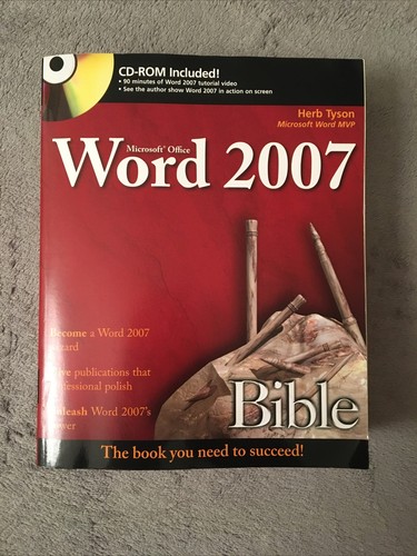 Microsoft word 2007 bible - bible, by