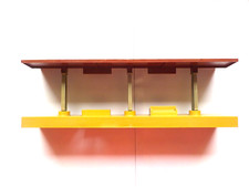 Décor Maquette Jouef Quai de Gare Couvert Gris Toit Marron Référence 862