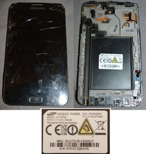 Bloc / frame écran d'origine pour Samsung Galaxy note GT-N7000
