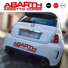 Adhésif Abarth Fiat 500 Châssis Courses Equipe Tuning Grand Punto Evo Stickers 1