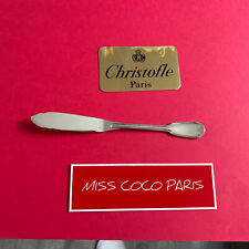 COUTEAU POISSON 19.8 CM CHINON CHRISTOFLE FRANCE METAL ARGENTE TRÈS BEL ÉTAT
