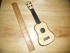 11" Size Classic Looking Guitar Ukulele Plays Too For Craft Centerpiece Toy Ltwt