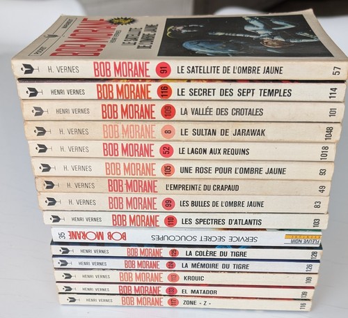 Bob morane anciens - bob,