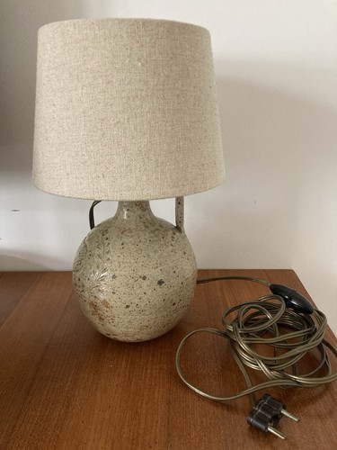 Lampe grès pyrité - lampe, en