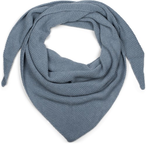 Châle triangulaire tricoté