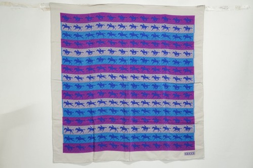Gucci vintage grand foulard - gucci,