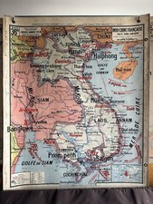 Carte Affiche scolaire Vidal