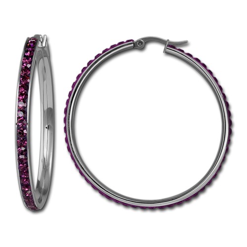 Amello boucles oreilles inox - boucles,