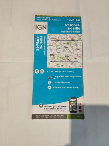 Carte ign 1321 sb - carte,
