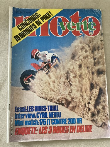 Moto verte 1982 yamaha - moto,