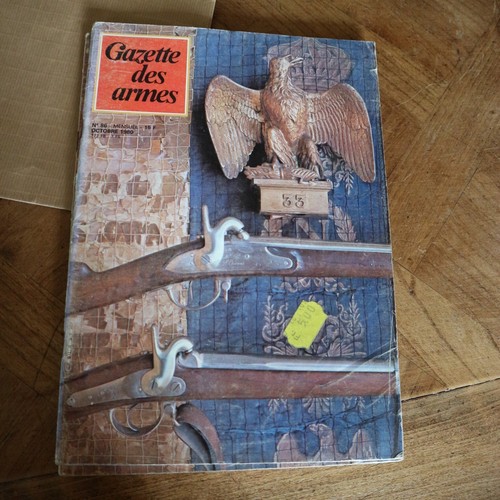 Revue gazette armes 1980 - revue,