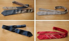 Lot 4 cravates Jean Patou