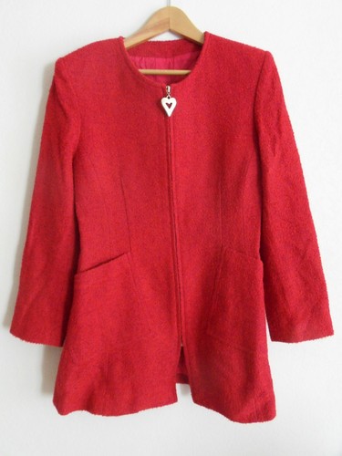 Veste rouge col - , dieter