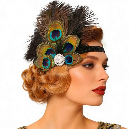Serre tête vintage années - serre-tête,