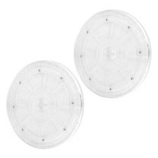  2 Pcs Plateau Tournant Cuisine De Table Placard Base Plate-forme