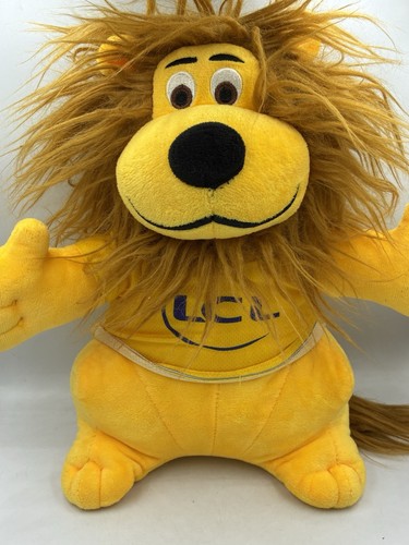 Peluche lion mascotte - peluche,