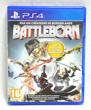 BATTLEBORN JEU CONSOLE PS4 PLAYSTATION 4 BORDERLANDS PAL FRA COMPLET AVEC NOTICE