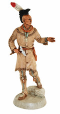 Figurine Indienne Black Hawk