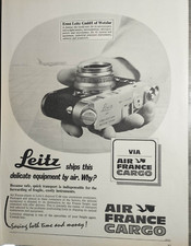 LEITZ vintage Camera  Print Ad !! " Good Camera "