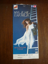 BILLET TICKET DE CONCERT - MYLENE FARMER : LILLE  2000