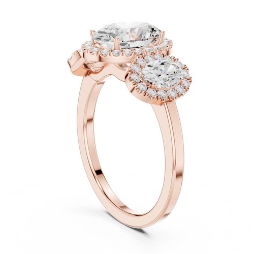 Bague fiançailles ovale en - fiançailles,
