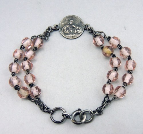 Ancien bracelet religieux - ancien,